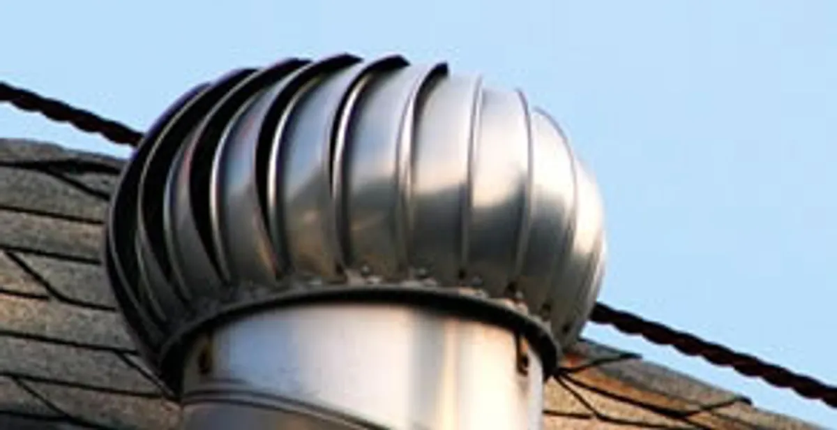attic fan installation services with professionally installed roof ventilation unit in San Francisco, CA