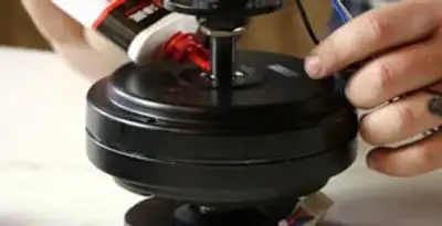 Ceiling fan motor repair and internal component adjustment in San Francisco, CA