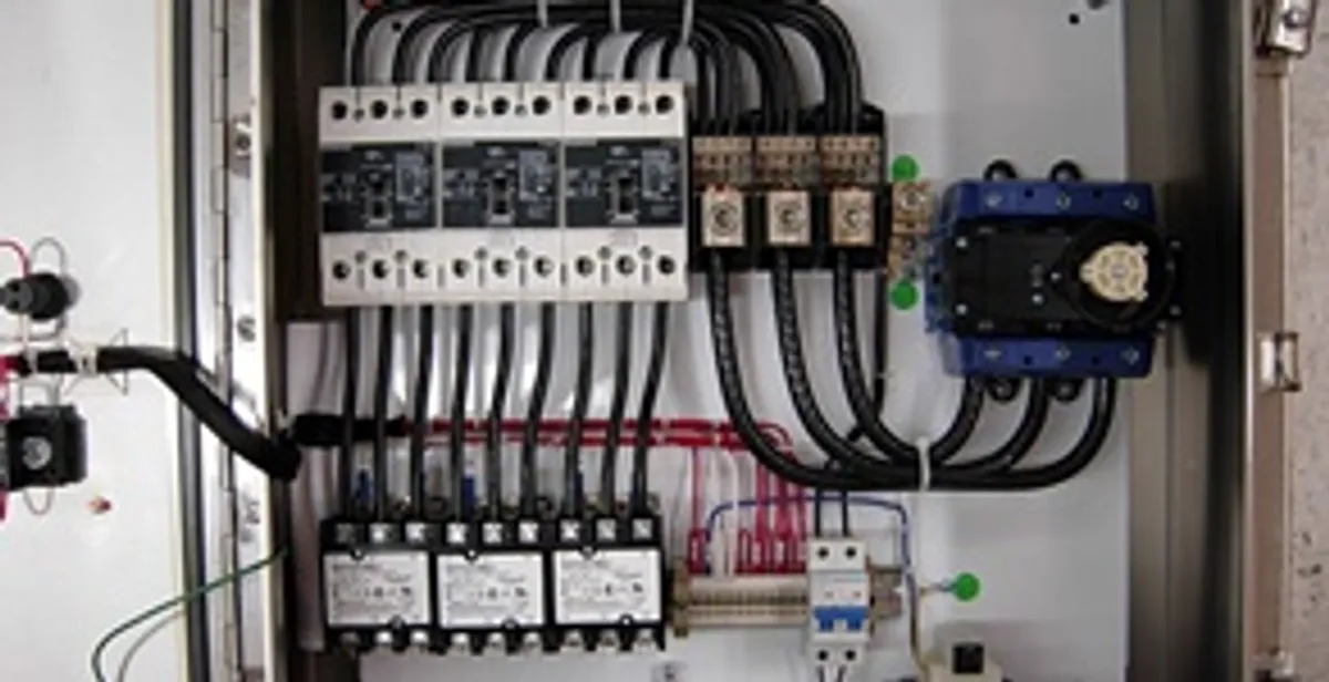Electrical panel installation with organized circuit breakers and wiring in San Francisco, CA