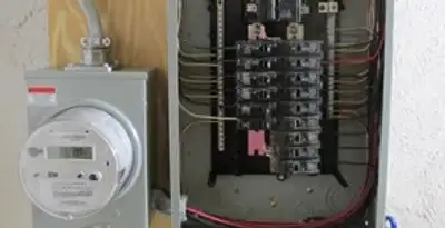 electrical panel upgrade service showing outdated electrical panel prepared for professional replacement in San Francisco, CA