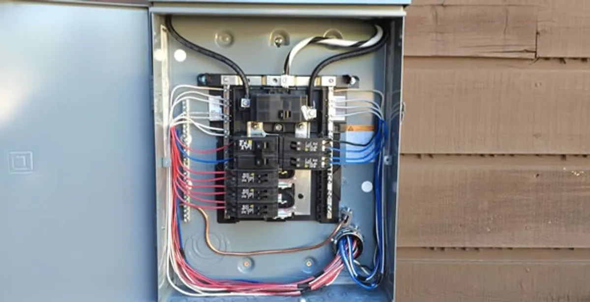 electrical panel upgrade service featuring newly installed electrical panel wired by licensed electricians in San Francisco, CA