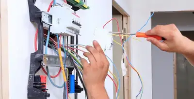 electrician services performing residential electrical panel wiring in San Francisco, CA