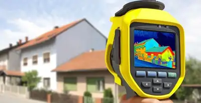 home energy audit service performing exterior thermal inspection to identify energy loss in San Francisco, CA