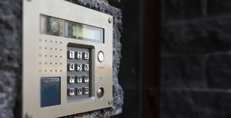 intercom system for home installation services with secure entry communication panel in San Francisco, CA