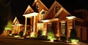landscape lighting installation services enhancing residential exterior lighting in San Francisco, CA
