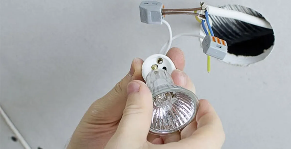 lighting installation service with secure light fixture connections handled by certified electricians in San Francisco, CA