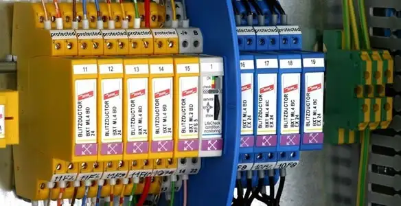 lightning surge protection equipment integrated into electrical system by certified electricians in San Francisco, CA