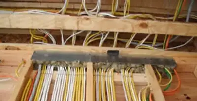 new construction wiring services with organized electrical rough-in performed by licensed electricians in San Francisco, CA