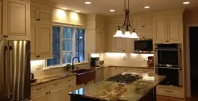 Recessed lighting installation enhancing interior lighting by professional electricians in San Francisco, CA