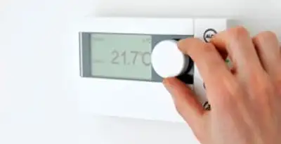 Thermostat installation service with professional adjusting temperature control in San Francisco, CA