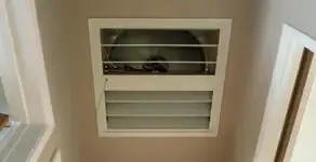 whole house fan installation services with ceiling-mounted ventilation system in San Francisco, CA